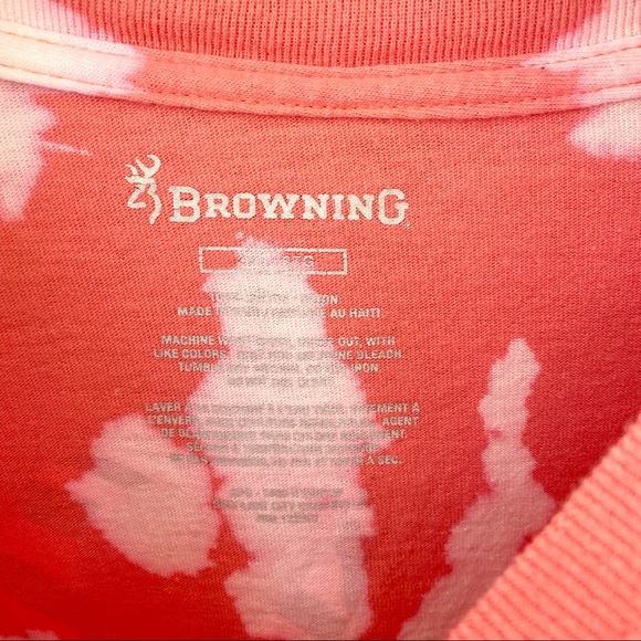 BROWNING Zebra Print Plus Size Custom Bleached Graphic Tee XXL - Picture 7 of 9